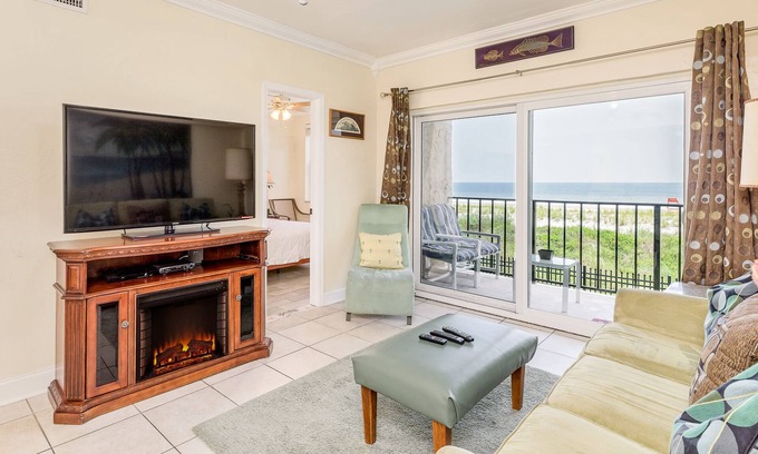 Jacksonville Beach Condo | Beach Front ShoreThing Luxurious Condo; Superb View, direct beach access