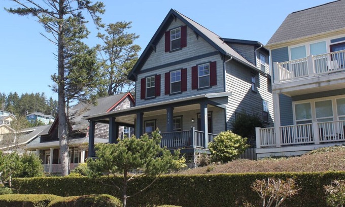 Olivia Beach House | Beach Haven 5BR Steps to Sand 3-Story Family