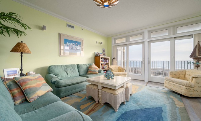 North Ocean City Condo | Beach House 101 is a beautiful, first floor Oceanfront condo located on 142nd st