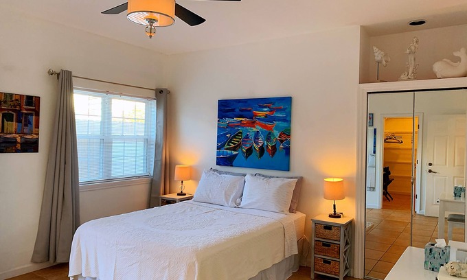Jacksonville Beach House | Beach house with private patio/pet friendly 1B