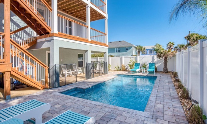 St. Augustine Beach House | Beach Retreat: Luxury 5 BR Beach House perfect for the whole family