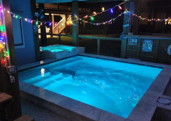 Port Bolivar House | Beach Sands 1 New Build Private Pool/Hot Tub