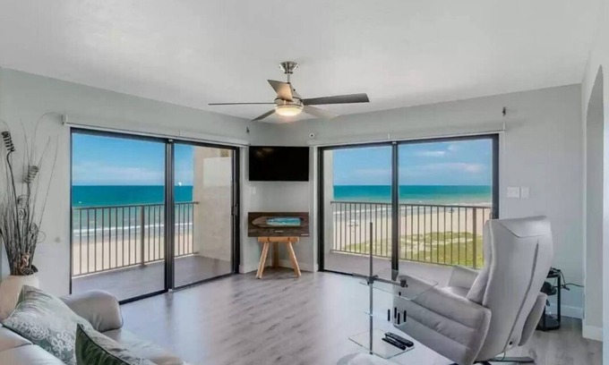 Port Canaveral Condo | Beach sunrises and moonlit launches
