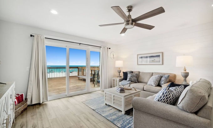 Lower Grand Lagoon House | Beachfront 2-bedroom vacation home on Panama City Beach. Perfect for families!