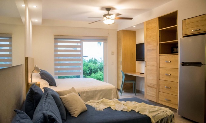 Flamingos Apartment | Beachfront, groundfloor Studio at Krystal Grand in Flamingos Nuevo Vallarta