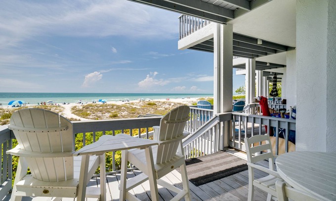 Holmes Beach Condo | Beachfront - Hidden Cove Unit 1 by SeaBreeze Vacation