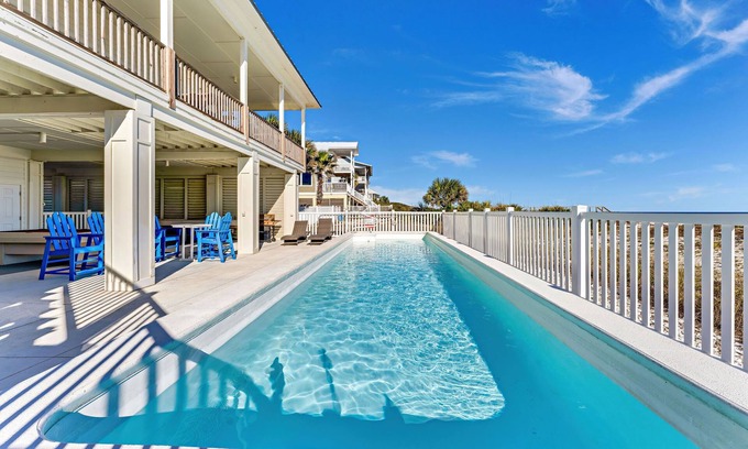 Treasure Beach Village House | Beachfront, Private home, dog friendly, heated pool, 4 BR