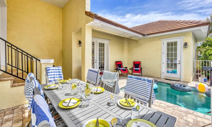 Palm Coast House | Beachfront Resort 5BR Villa w/Pool & Wlk2 Beach