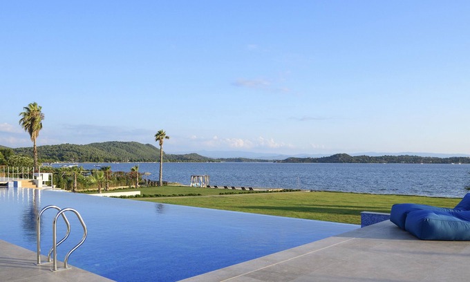 Vourvourou Villa | Beachfront Villa Natalia with Two Private Pools