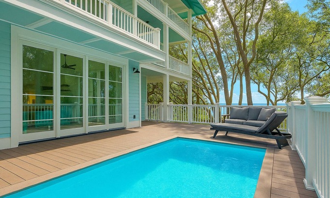 Palmetto Dunes House | Beachside Boardwalk & Views | Pool + Hot Tub | 202 on the Sound