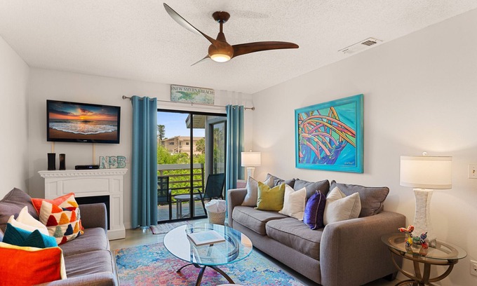 New Smyrna Beach Condo | Beachside Retreat, 3 pools, steps to beach
