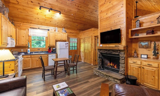 Sautee Nacoochee Cabin | Bear Hug - Endorsed by Theodore Bear, a.k.a. "Teddy"