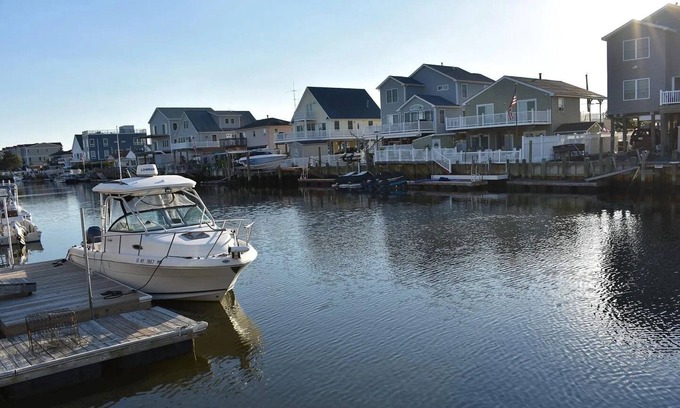 Mystic Island House | Beautiful waterfront home with pool close to beaches. First time rental host.