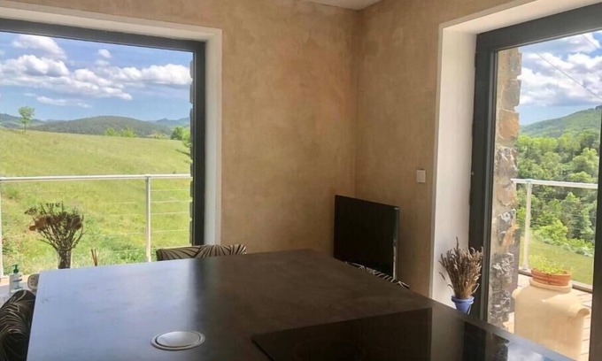 Solignac-sur-Loire Apartment | Beaume d’ataraxie - Beautiful View Room (Apt. 4)