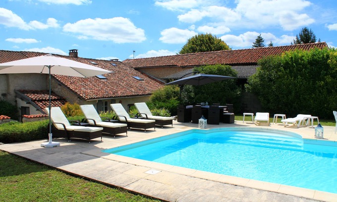 Montboyer Other | Beautiful 16th Century Farmhouse with amazing views and private heated pool!