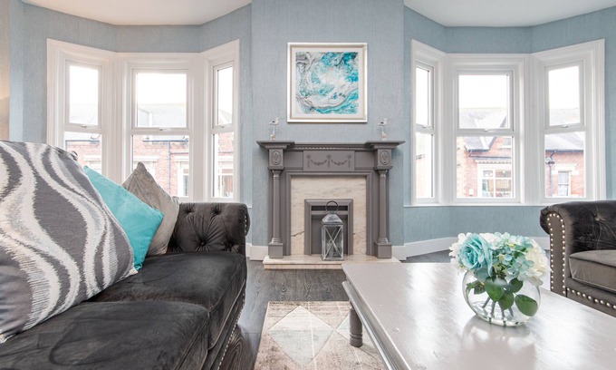 Whitley Bay Apartment | Beautiful 4 bedroom Apartment heart of Whitley Bay