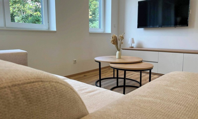 Wiesloch Apartment | Beautiful 70 sqm newly built apartment with terrace in the countryside | 20 min to Heidelberg