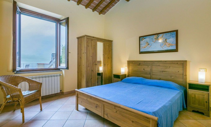 San Baronto Apartment | Beautiful apartment for 2 guests with WIFI, pool, TV, terrace, pets allowed and panoramic view