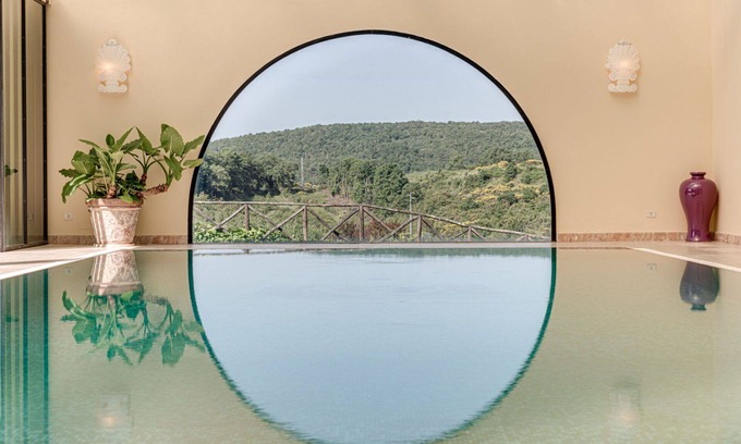 Bucine Apartment | Beautiful apartment for 4 guests with pool, WIFI, A/C, TV, patio, panoramic view and parking