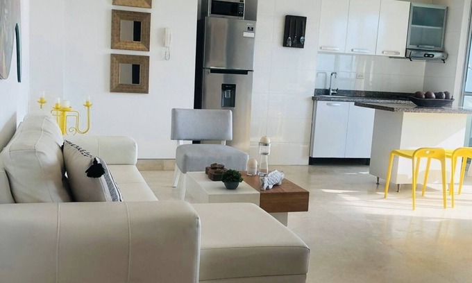 La Boquilla Apartment | Beautiful apartment in Cartagena a step away from the Caribbean Sea