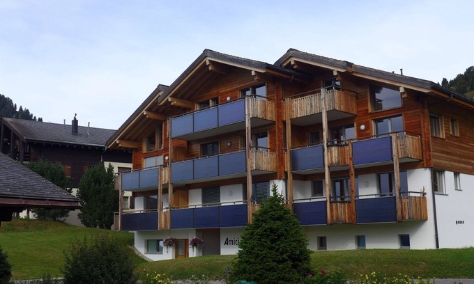 Riederalp Apartment | Beautiful apartment for 4 people with WIFI, TV and balcony