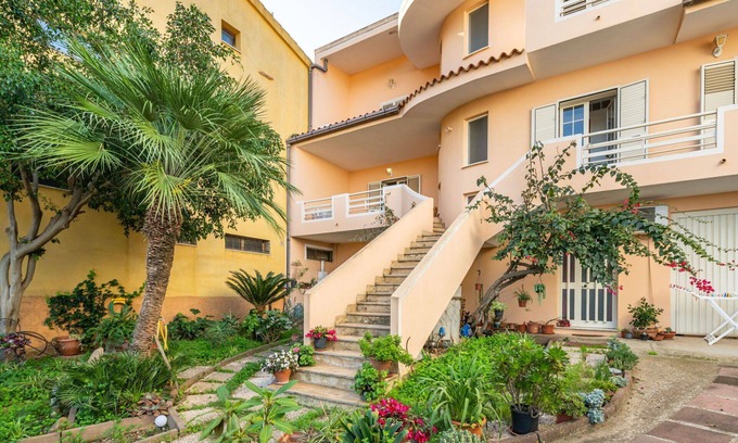 Muravera Apartment | Beautiful apartment for 6 guests with A/C, TV, balcony and panoramic view