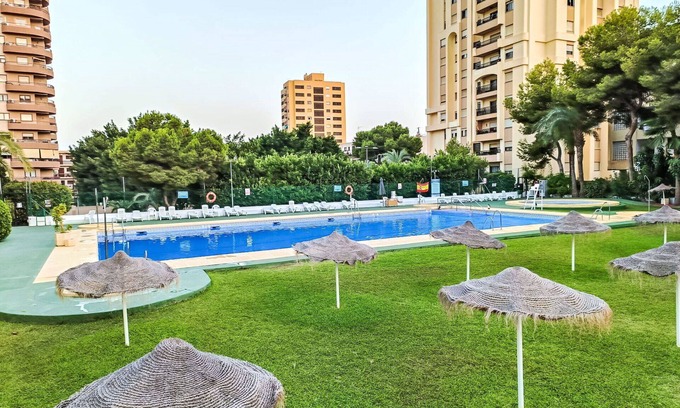 Aguadulce Apartment | Beautiful apartment for 5 people with A/C, WIFI, pool, TV and terrace