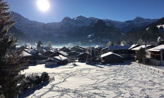 Lenk Apartment | Beautiful apartment for 5 guests with WIFI and balcony