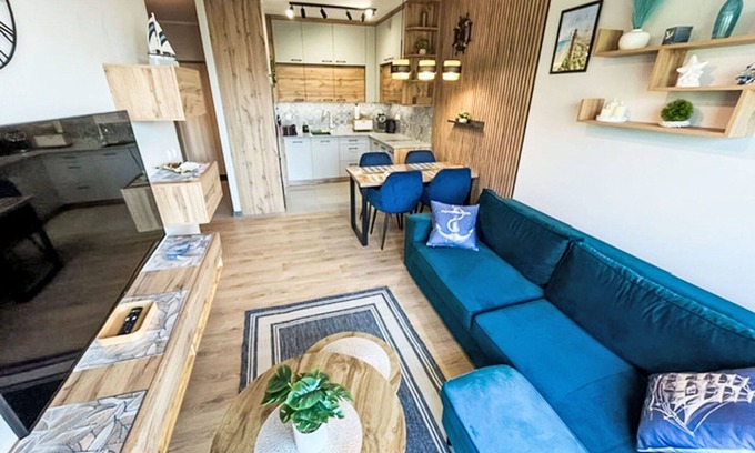 Gaski Apartment | Beautiful apartment for 4 guests with WIFI, pool, hot tub, TV and balcony