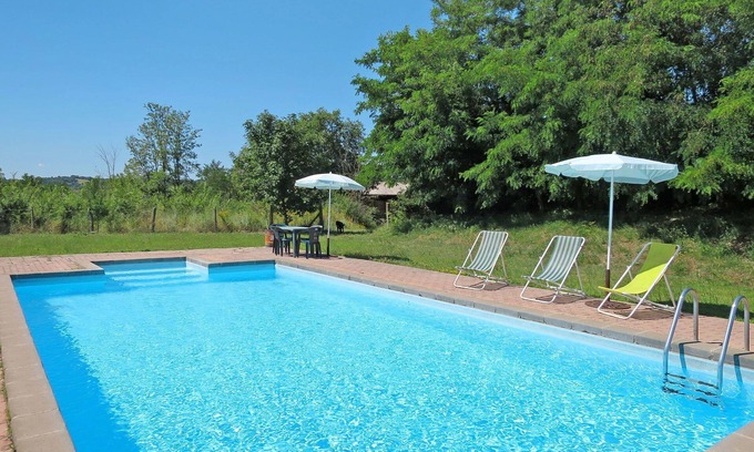 Bagnoregio Villa | Beautiful apartment in villa for 5 people with WIFI, pool and patio