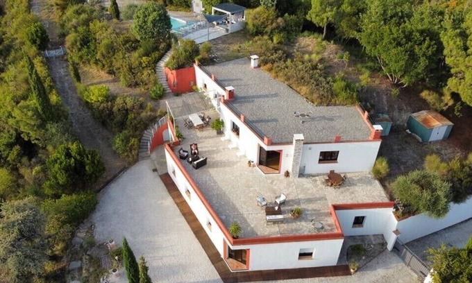 Saint-Blaise House | Beautiful California house hills Niçoises