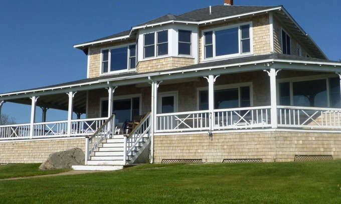 Monument Beach House | Beautiful Cape Home w/Private Beach and Spectacular Sunsets