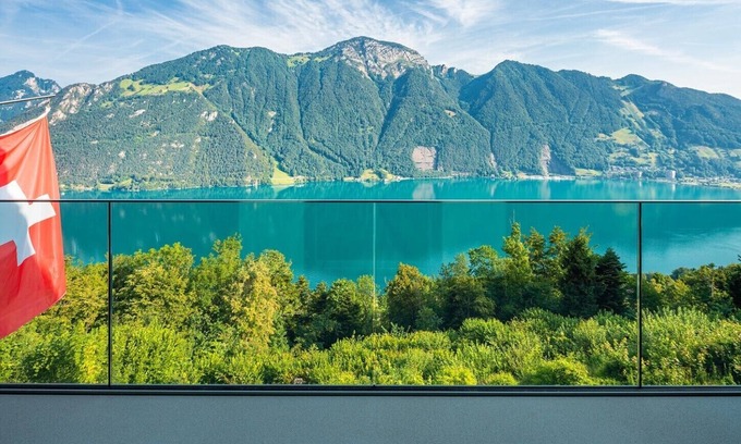 Ruetli House | Beautiful chalet in Seelisberg with lake view!