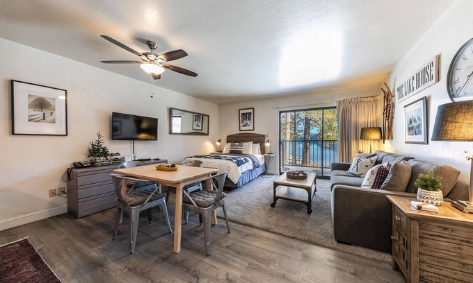 Downtown Condo | Beautiful Deluxe Studio w/Lake View #245 at Donner Lake Village