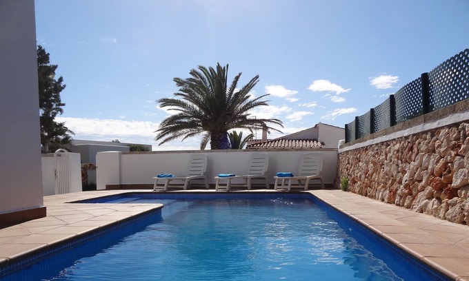Cala Blanca Villa | Beautiful villa for 6 people with pool, wifi, air conditioning, barbecue