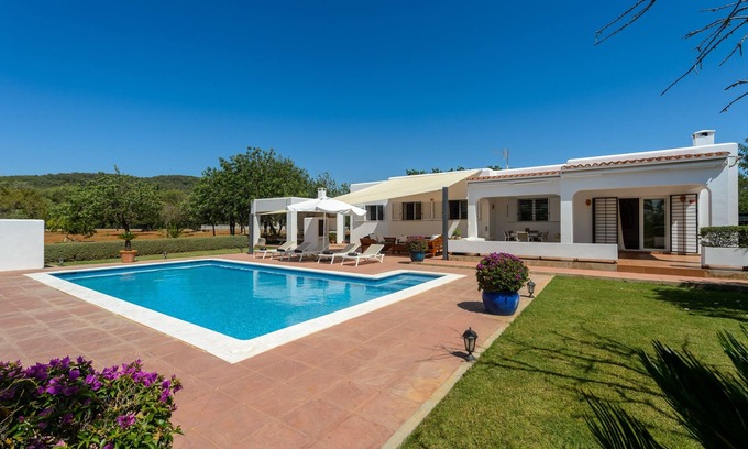 Sant Joan de Labritja Villa | Beautiful Villa “Sa Vinyeta” with Mountain View, Air Conditioning, Pool & Terrace