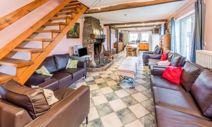 Brisy Other | Beautiful Farmhouse in Brisy with Sauna