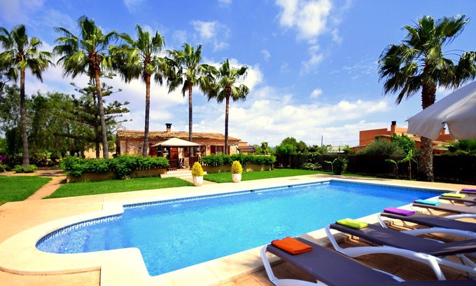 Manacor House | Beautiful finca Las Palmeras near Porto Cristo, pool, 3 bedrooms, 2 bathrooms, WiFi