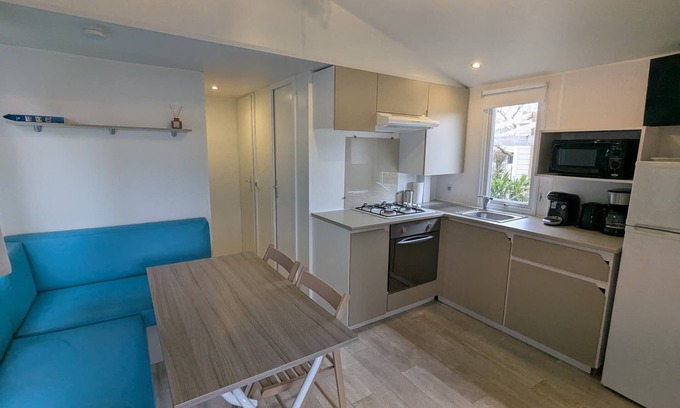 Talmont-Saint-Hilaire Ski Chalet | Beautiful 3-bedroom mobil home - near the beach