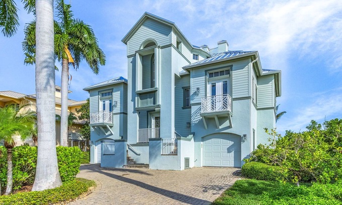 Bonita Springs House | Beautiful Gated Waterfront Home 5 Minutes From Barefoot Beach