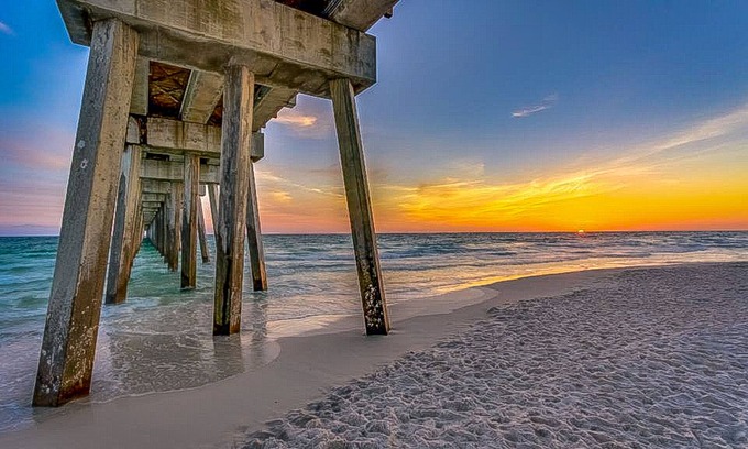 Bid-a-wee Beach House | Beautiful Gulf-front home w/private beach, enclosed yard, patio & balcony