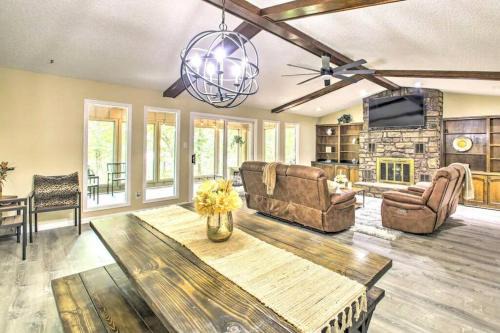 Hot Springs Village Villa | Beautiful Home by Desoto Lake