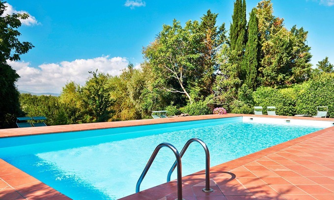 Poggiarello House | Beautiful apartment in villa for 2 people with pool, WIFI, TV, terrace and parking