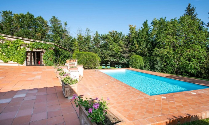 Poggiarello House | Beautiful apartment in villa for 4 people with pool, WIFI, TV, terrace and parking