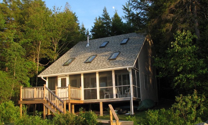 Cherryfield Cottage | Beautiful Lakeside Cottage on Spring River Lake in Maine