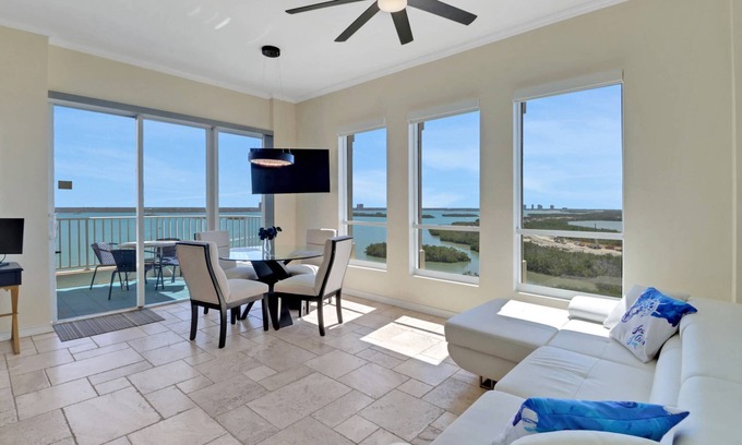 Fort Myers Beach Condo | Beautiful Lovers Key Penthouse! Amazing View! Pool, Hot Tub & Over $150 of Free Daily Activities!