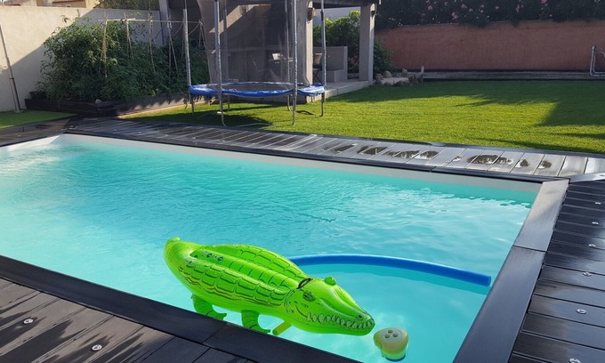 Bernis Villa | Beautiful modern villa any comfort with swimming pool, beach and river nearby