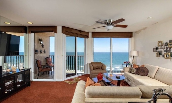 Solana Beach Condo | BEAUTIFUL OCEAN VIEW-STEPS TO THE BEACH