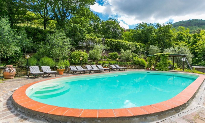 Greve in Chianti House | Beautiful private villa for 8 people with pool, A/C, WIFI, TV, patio and panoramic view