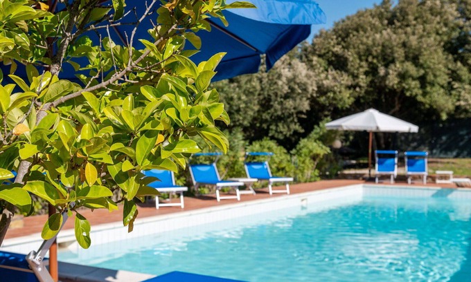 Massa Marittima Villa | Beautiful private villa with WIFI, A/C, private pool, TV, patio, pets allowed and panoramic view
